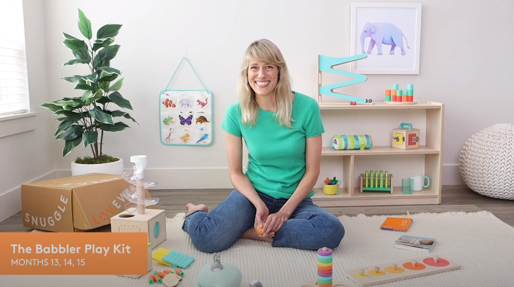 Montessori toys: The Babbler Play Kit for 13-15 month olds | Lovevery